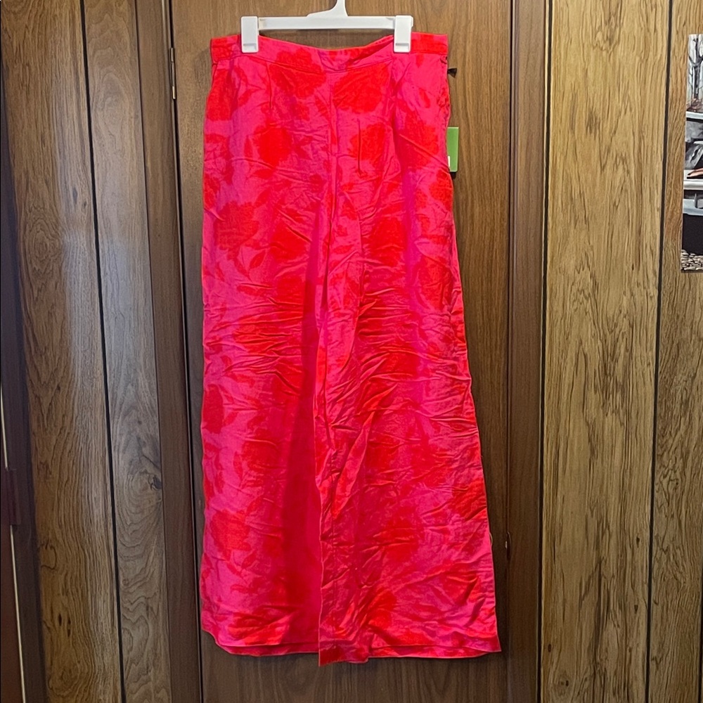 Kate Spade Vibrant Wide Leg Pants